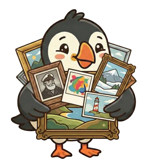 Puffin with image tools